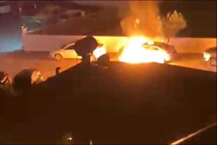 &Uuml;lk&uuml; Ocakları Anamur İl&ccedil;e Başkanı Satar'ın otomobili yandı