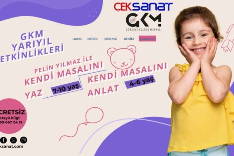&Ccedil;EKSANAT'tan &ccedil;ocuklara &ouml;zel program