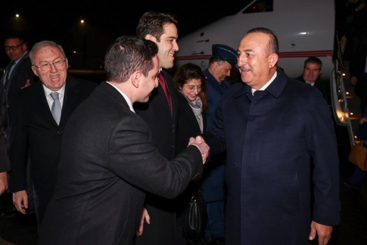 Dışişleri Bakanı Mevl&uuml;t &Ccedil;avuşoğlu ABD'de