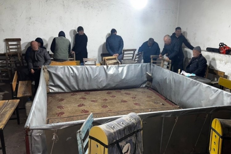 Gaziantep'te horoz d&ouml;v&uuml;şt&uuml;ren 27 şahsa 109 bin lira ceza