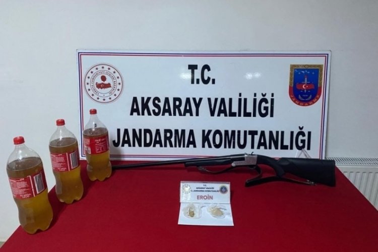 Jandarmadan 3 adrese eş zamanlı uyuşturucu baskını