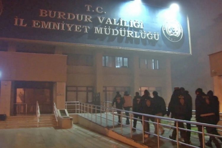 Burdur'da emniyet 68 kişiye işlem yapıldı