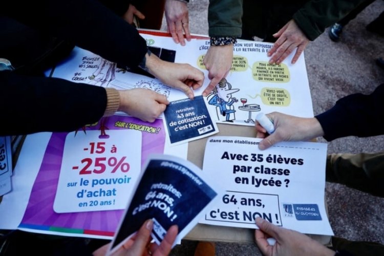 Fransa'da emeklilik protestoları yapılacak