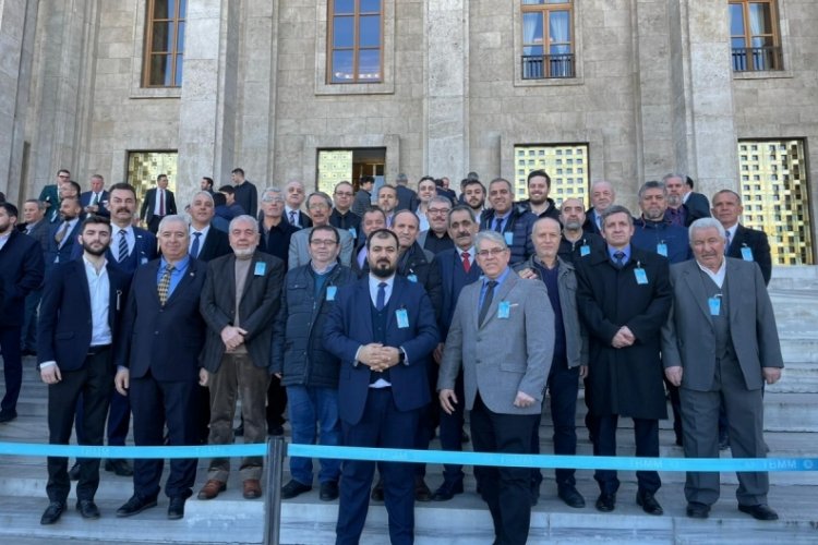 AK Parti grup toplantısında Bursa r&uuml;zgarı