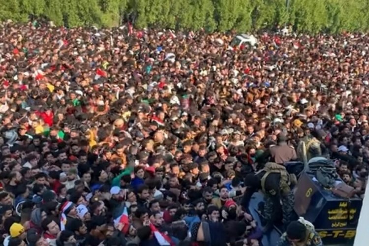 Irak'ta K&ouml;rfez Kupası finalinde izdiham oldu! &Ouml;l&uuml; ve yaralılar var