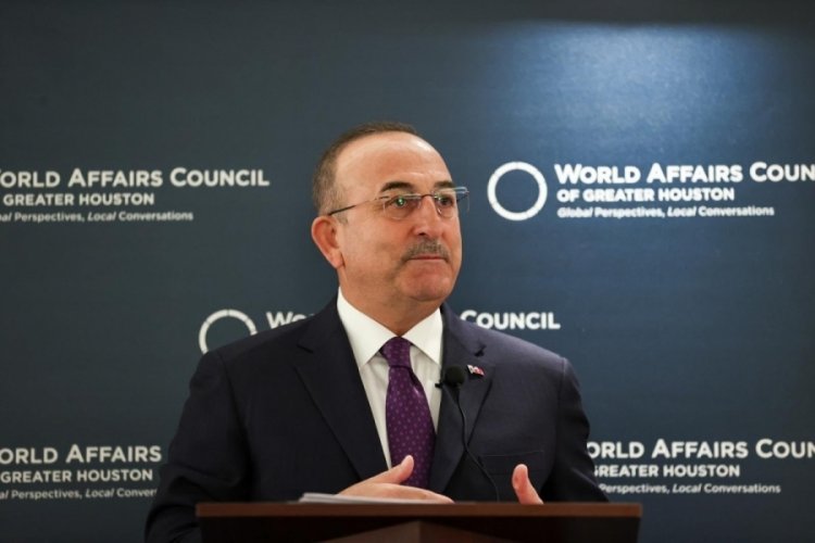 Bakan &Ccedil;avuşoğlu, Houston Başkonsolosluğu'nda vatandaşlarla bir araya geldi