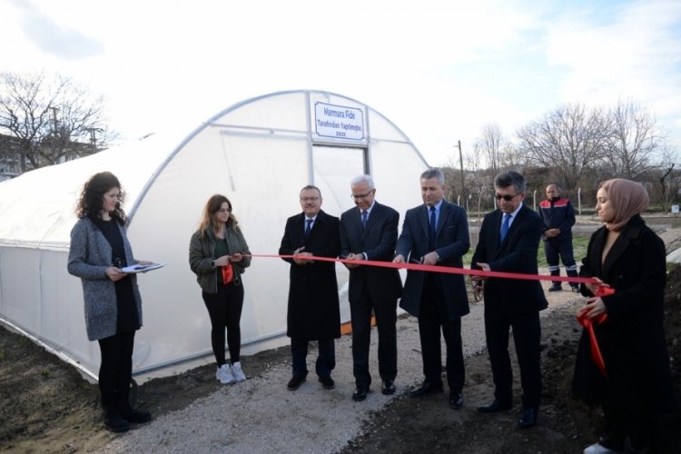 BU&Uuml; Mustafakemalpaşa MYO'ya yeni sera