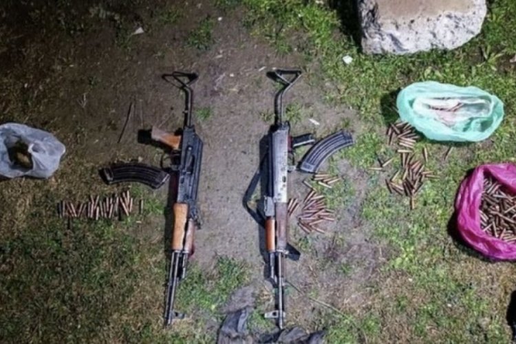 Adana'da 2 adet kalaşnikof ele ge&ccedil;irildi