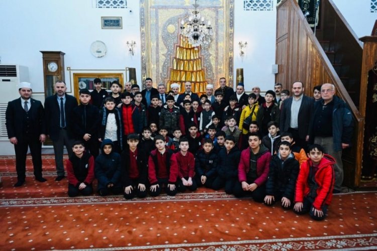 &Uuml;ftade Kur'an Kursu'na B&uuml;y&uuml;kşehir Belediye Başkanı Alinur Aktaş'tan ziyaret!