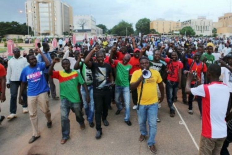 Burkina Faso'da Fransa karşıtı g&ouml;steri d&uuml;zenleniyor