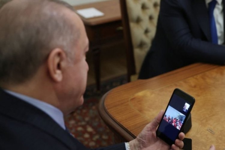 Cumhurbaşkanı Erdoğan'dan, şehit ailesine başsağlığı