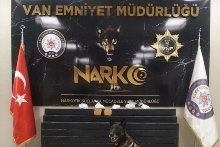 Van'da 3 kilo 600 gram uyuşturucu ele ge&ccedil;irildi