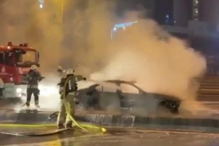 İstanbul'da ara&ccedil; alev topuna d&ouml;nd&uuml;