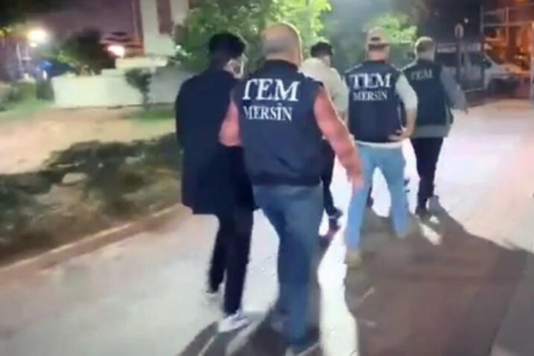 Mersin'de ter&ouml;ristlere tutuklama