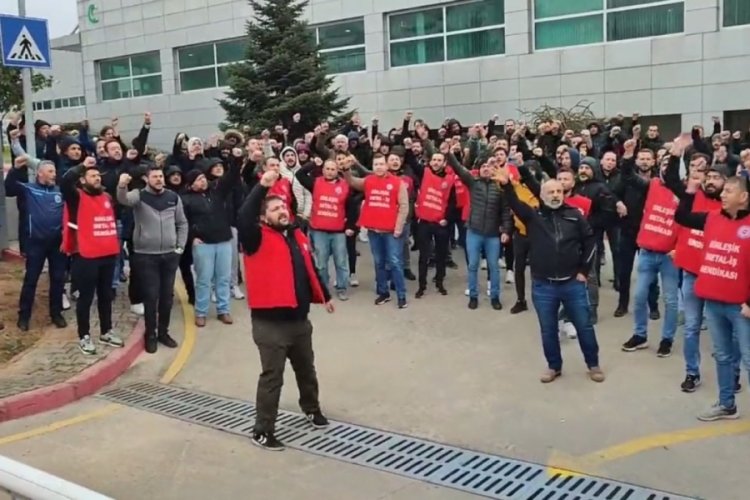Metal iş&ccedil;ileri grevde