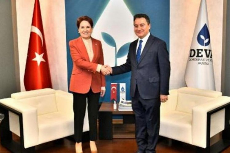 Meral Akşener, Ali Babacan'ı ziyaret etti