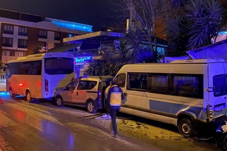 Yalova'da zincirleme kaza