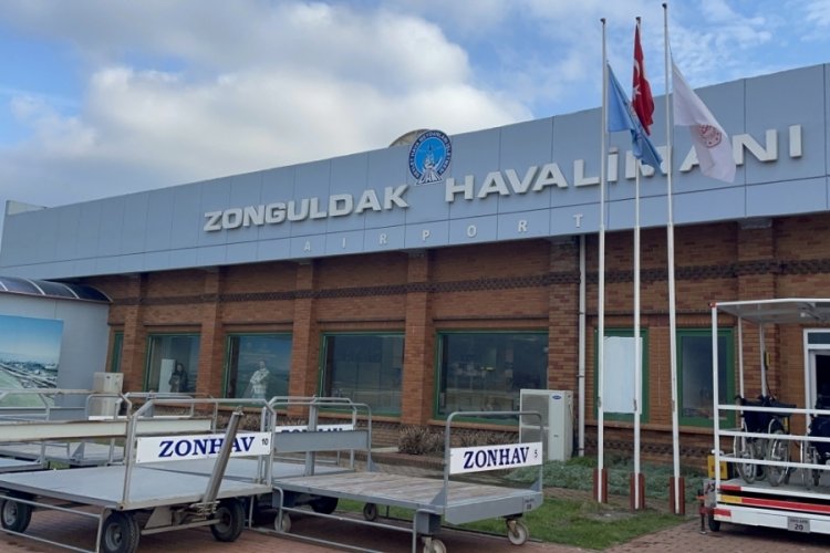 Zonguldak Havalimanı'nda &ccedil;alışmalar hızlandı