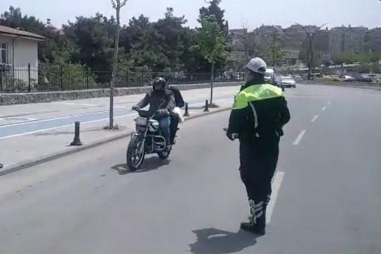 Gaziantep'te motosiklet denetimi yapıldı
