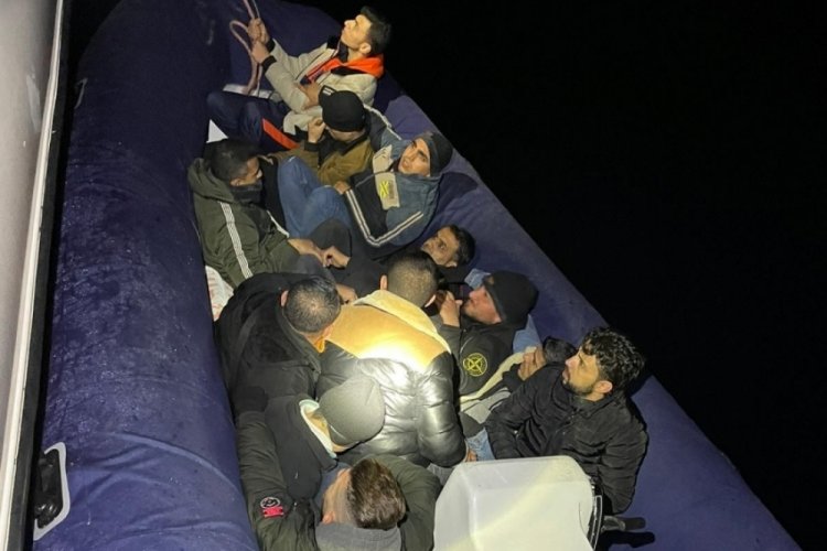 Radarla tespit edilen 40 d&uuml;zensiz g&ouml;&ccedil;men Muğla'da yakalandı