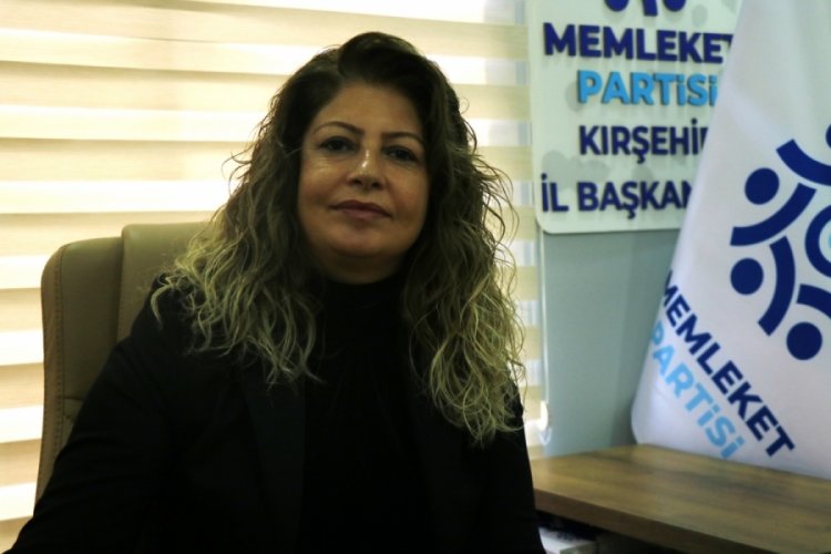Memleket Partisi Kırşehir İl Başkanı Baltalık: Kadın cinayetlerine kim dur diyecek