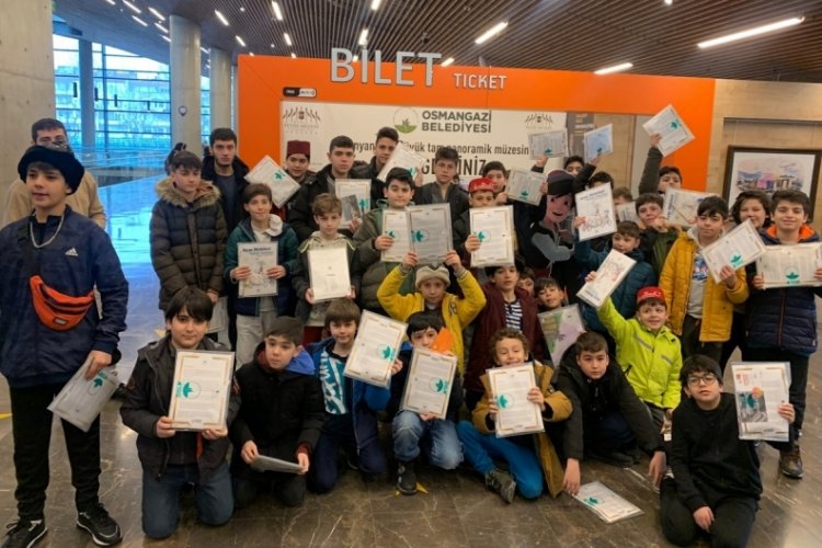 Bursa'nın Fetih M&uuml;zesi'nde s&ouml;mestr yoğunluğu