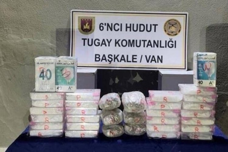 Van'da 15 kilo uyuşturucu ele ge&ccedil;irildi