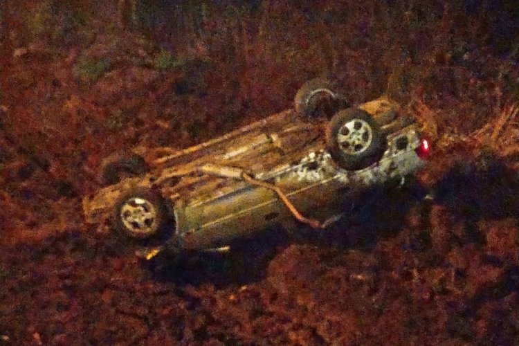Samsun'da otomobil takla attı: Yaralılar var