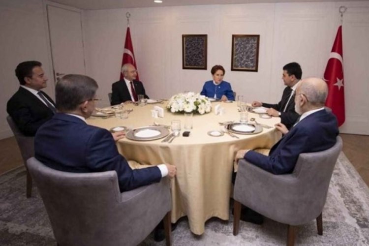 6'lı masada ilk kez aday konuşulacak