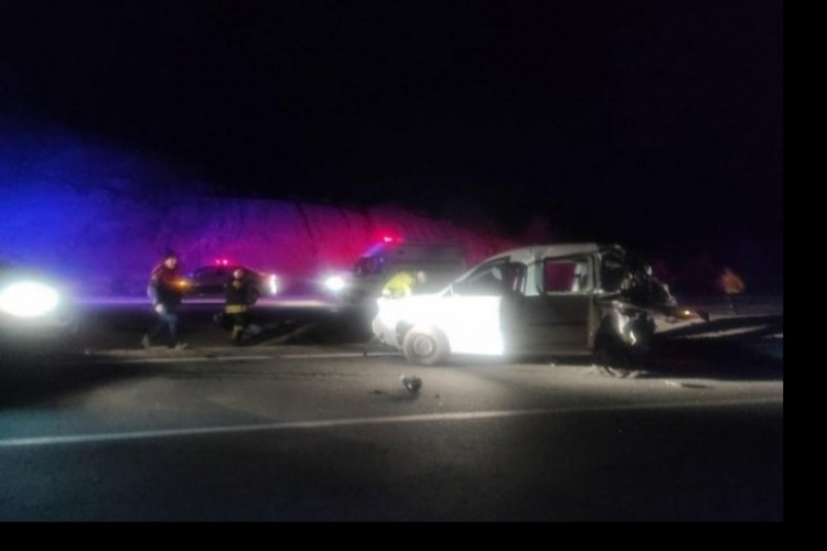 Burdur'da trafik kazası: 1 &ouml;l&uuml;, 7 yaralı