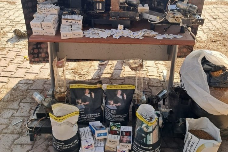 Kayseri'de sigara ka&ccedil;ak&ccedil;ıları polisten ka&ccedil;amadı