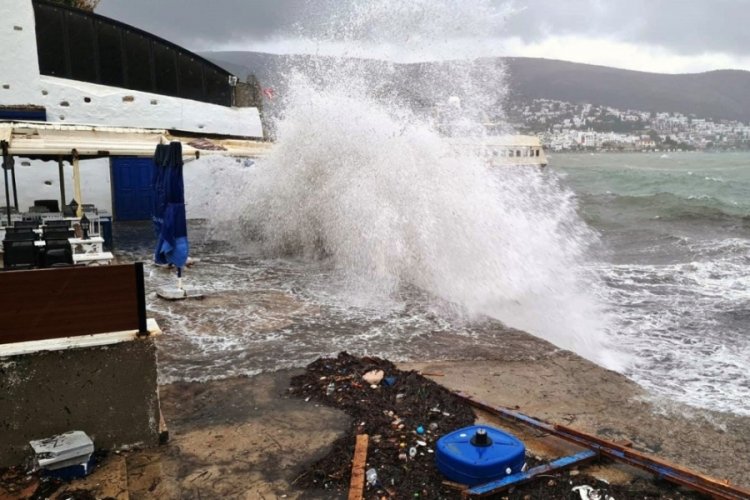 Muğla'da fırtına uyarısı