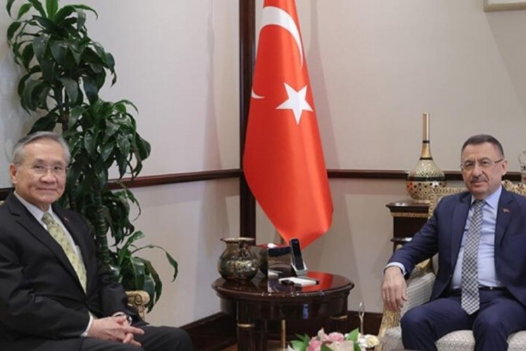 Cumhurbaşkanı Yardımcısı Oktay, Tayland Başbakan Yardımcısı ile bir araya geldi