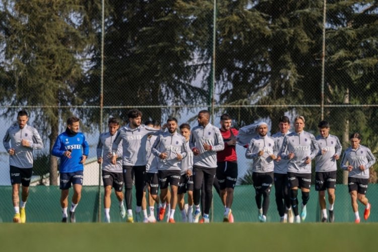 Trabzonspor'da Hatayspor hazırlıkları s&uuml;r&uuml;yor