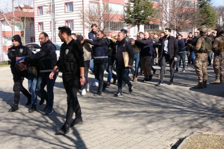 Yozgat'ta uyuşturucu operasyonu: 20 tutuklama