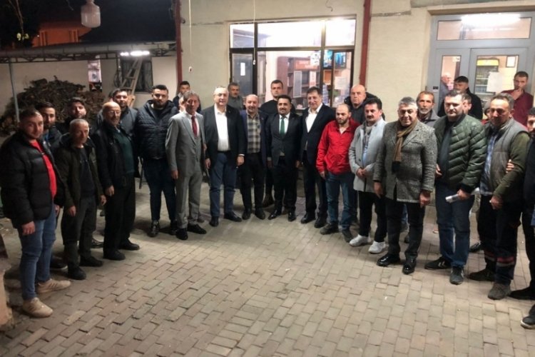 Gelecek Partisi Bursa'dan Samanlıya ziyaret