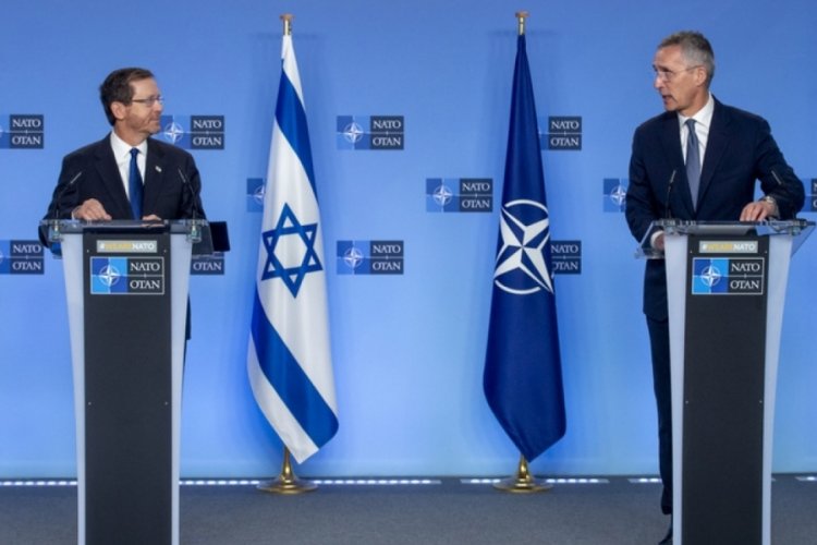İsrail Cumhurbaşkanı Herzog, Stoltenberg ile g&ouml;r&uuml;şt&uuml;