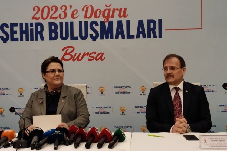 Bakan Yanık, Bursa'da AK Parti Şehir Buluşmaları programına katıldı