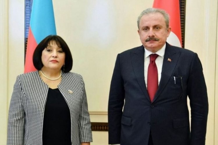 TBMM Başkanı Şentop, Azerbaycanlı mevkidaşına taziyede bulundu