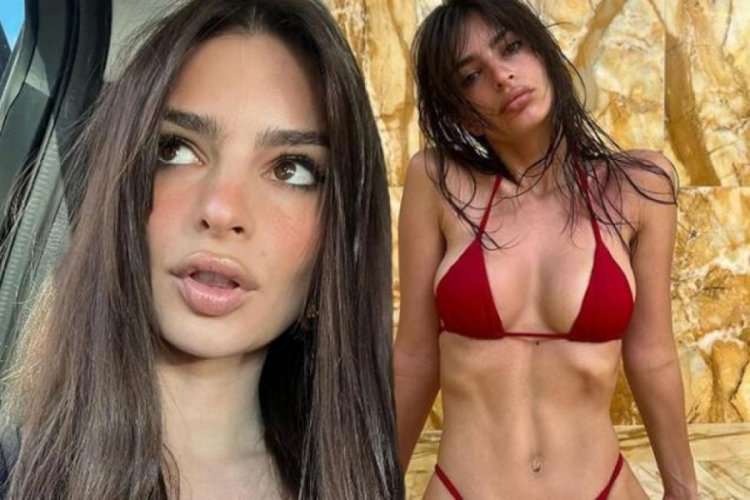 Emily Ratajkowski: Ne zaman biriyle fl&ouml;rt etsem herkes &ouml;ğreniyor!