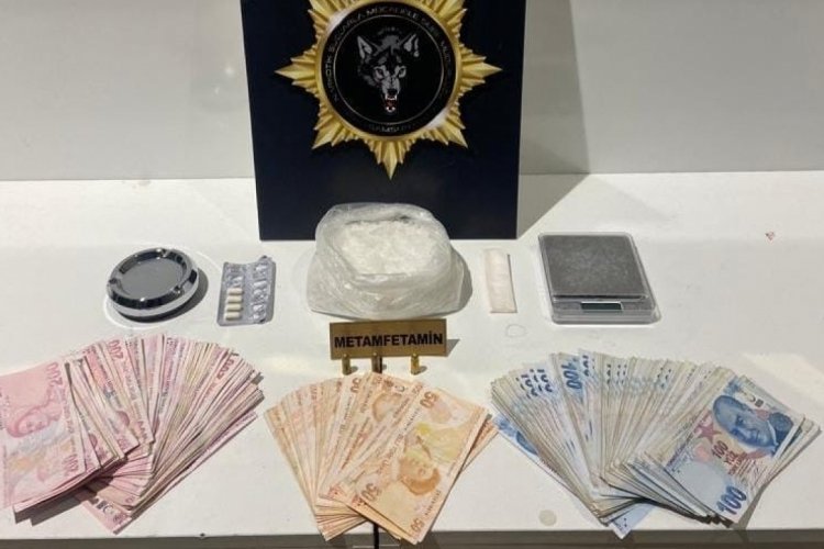 Samsun'da 620 gram metamfetamin ile yakalandılar