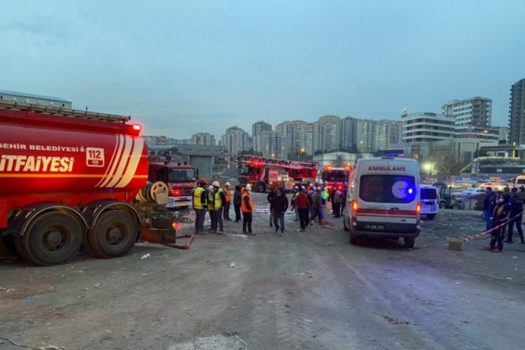 İstanbul Finans Merkezi'nde yangın!