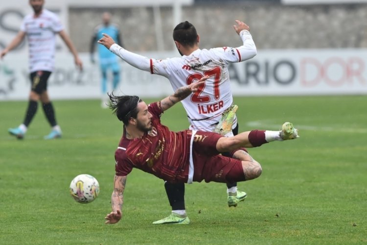 İneg&ouml;lspor evinde 1 puana razı oldu