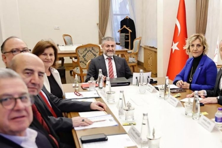 Nureddin Nebati Turizm İstişare Kurulu &Uuml;yeleri ile g&ouml;r&uuml;şt&uuml;