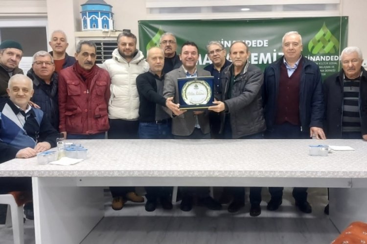 Sinandede, AK Parti Bursa Milletvekili Atilla &Ouml;d&uuml;n&ccedil;'&uuml; ağırladı
