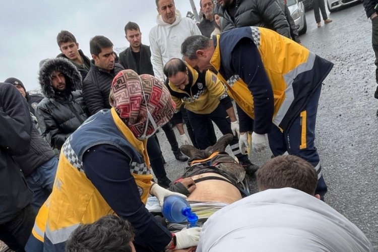 Kayseri'de şarampole devrilen aracın s&uuml;r&uuml;c&uuml; hayatını kaybetti