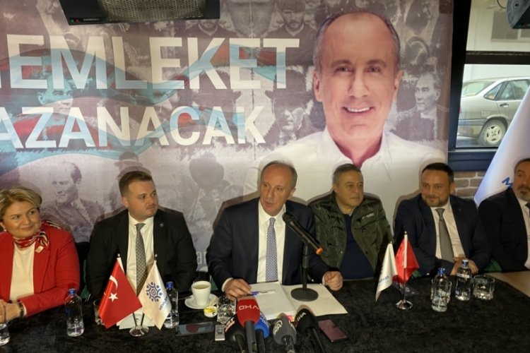 Muharrem İnce: Atat&uuml;rk'&uuml;n partisini parsel parsel satın almışlar