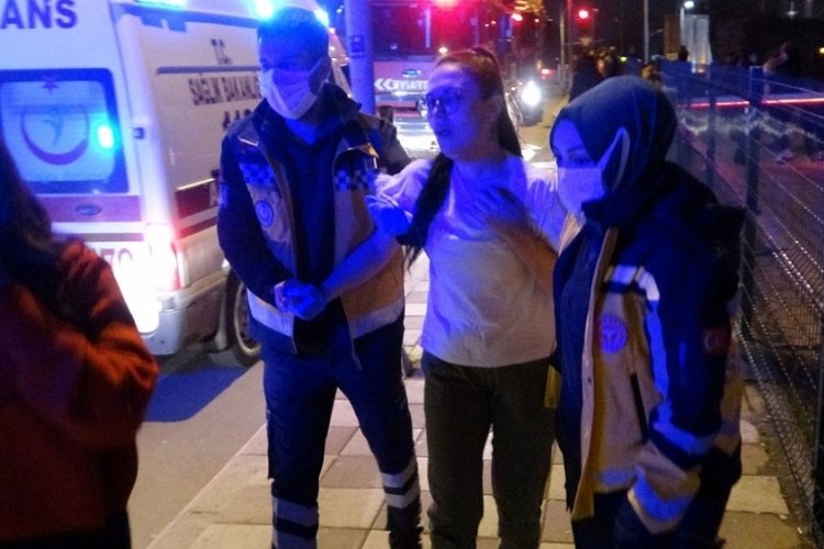 Malatya'da bir &ouml;ğrenci yurdunda yangın paniği