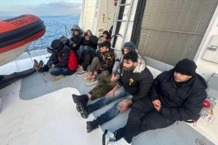 Aydın'da 19 ka&ccedil;ak g&ouml;&ccedil;men kurtarıldı