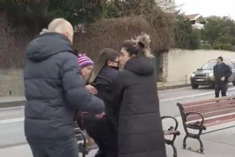İstanbul'da g&ouml;rme engelli &ccedil;ift denize d&uuml;şt&uuml;
